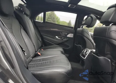 2015 Mercedes-Benz S 550 4Matic из США, поврежденный, VIN WDDUG8FB3FA105418